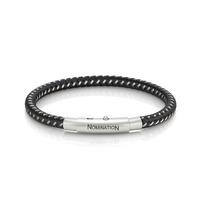 Nomination Tribe Black Plait Bracelet 026430/001