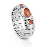 Nomination Extension - 3 Orange Jade Ring 043320 010