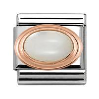 Nomination Rose Gold - White Mother of Pearl Charm 430501 12