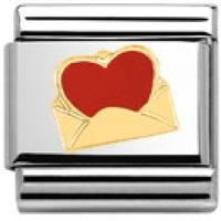 Nomination Love - Envelope With Heart 030253-0 24