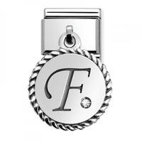 Nomination Alphabet Letters - F Charm 031715/06