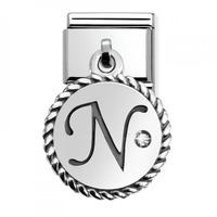 Nomination Alphabet Letters - N Charm 031715/14