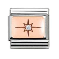 Nomination CLASSIC Rose Gold Point of Light Charm 430303/05