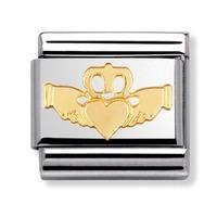 Nomination Celtic - Claddagh Heart and Crown Charm 030119-0 05