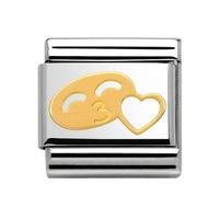 nomination valentine smile with heart charm 030161 06