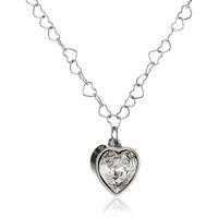 Nomination Chic Steel Clear Crystal Heart Pendant 043023-0 010