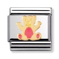 Nomination Animals of Earth - Pink Bear Charm 030212-0 32