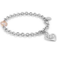 Nomination Paradiso Two Tone Heart Bracelet 025530/006