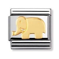 nomination animals of earth elephant charm 030112 0 08