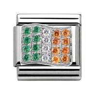 nomination classic ireland flag charm 33031812