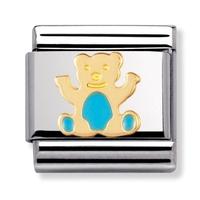 nomination animals of earth blue bear charm 030212 0 33