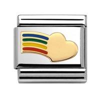 nomination love rainbow heart charm 030283 12