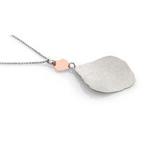 Nomination Ninfea - Silver Rose Gold Plated Leaf Pendant 142842 043