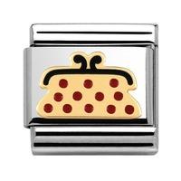 Nomination Pois - Red Polka Dot Purse Charm 030285 22
