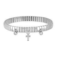 Nomination Xte Cubic Zirconia Cross Bracelet 044200/004