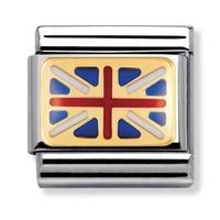Nomination Flags - Great Britain Flag Charm 030234-0 06