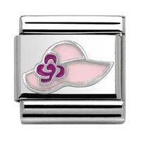 nomination honolulu pink sun hat charm 330202 0 28