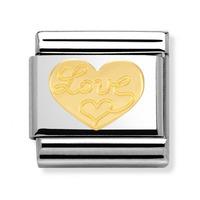 Nomination Love- Love Heart Charm 030116-0 11