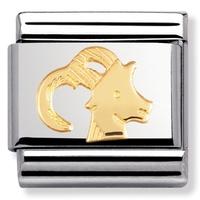 Nomination Zodiac 18ct Gold Plated Capricorn Charm 030104-0 10