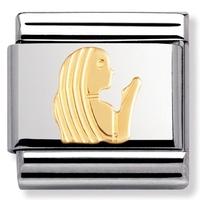 Nomination Zodiac 18ct Gold Plated Virgo Charm 030104-0 06