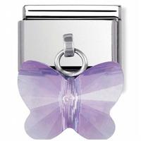 Nomination Swarovski - Violet Butterfly Charm 030604-0 12