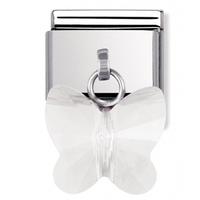 Nomination Swarovski - White Butterfly Charm 030604-0 10