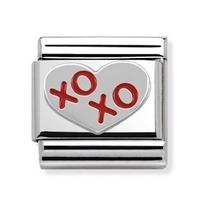 Nomination Valentine- Heart Red XOXO 330202 21