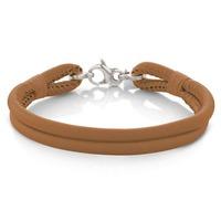 nomination hazelnut leather bracelet 160002 014