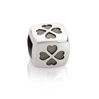 Nomination Symbols - Four Leaf Clover Cube Charm 161001 002