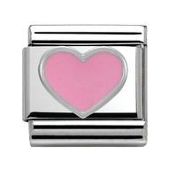 Nomination CLASSIC Honolulu Pink Heart Charm 330202/18