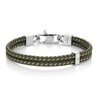 nomination tribe double green bracelet 026431008