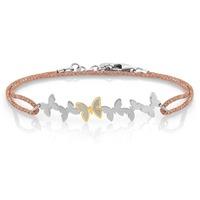 Nomination Butterfly - Rose Copper 18ct Gold Plated Bracelet 027309 011