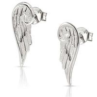 nomination silver angel stud earrings 145355010