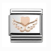 Nomination Symbols Heart With Wings Charm 430104/01