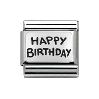 Nomination CLASSIC Happy Birthday Charm 330102/41