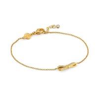 nomination my cherie yellow gold bow bracelet 146301012