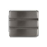 Nomination Ikon Symbols Gunmetal - Big Stripes Charm 230103/06