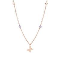 Nomination Bella Rose Gold Butterfly Necklace 142641/011