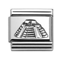 Nomination Monuments Mayan Pyramid Charm 330105/07