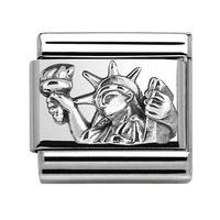 Nomination Monuments Statue Of Liberty Charm 330105/34