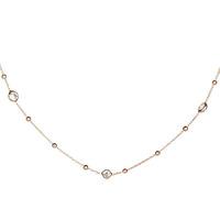 Nomination Bella - Rose Gold Plated Cubic Zirconia Necklace 142622 011
