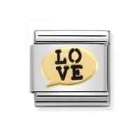 Nomination CLASSIC Love Speech Bubble Charm 030283/18