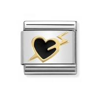 Nomination CLASSIC Heart with Lightning Bolt Charm 030283/14