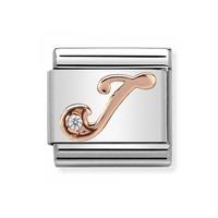 Nomination CLASSIC Letters Rose Gold J Charm 430310/10