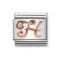 Nomination CLASSIC Letters Rose Gold H Charm 430310/08