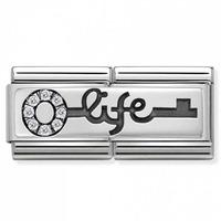 Nomination CLASSIC Double Link Key of Life Charm 330731/04