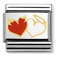 Nomination Love - Heart Angels and Devils Charm 030253-0 27