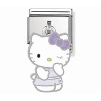nomination hello kitty purple winking charm 031782 0 12