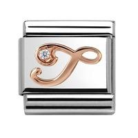 Nomination CLASSIC Rose Gold Letter T Charm 430310/20