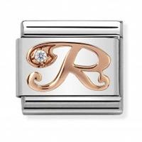 Nomination CLASSIC Rose Gold Letter R Charm 430310/18